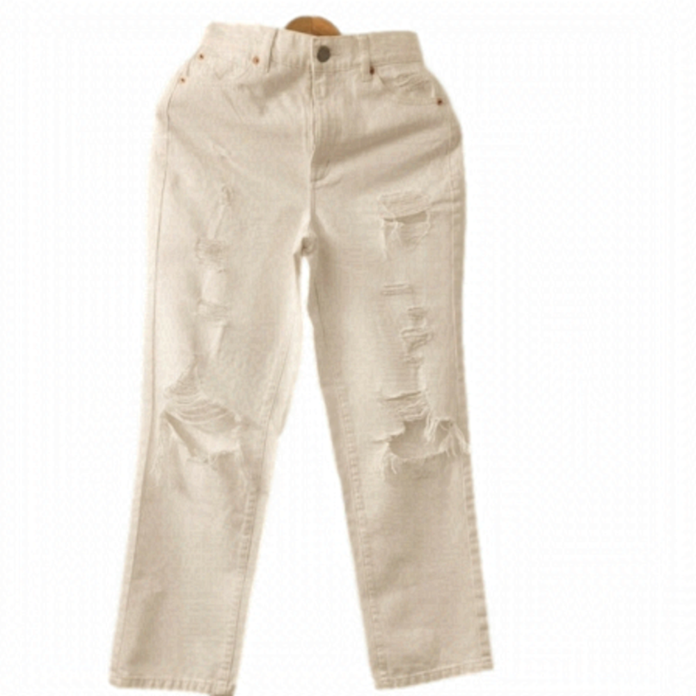 GARAGE Vintage Straight Denim Jeans